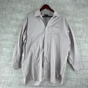 Robert Talbott Shirt Button Down Long Sleeve Mens Size 17 3376